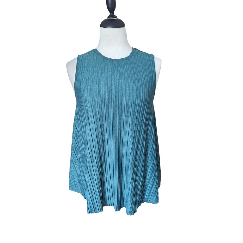 a new day Green Sleeveless Blouse Size S